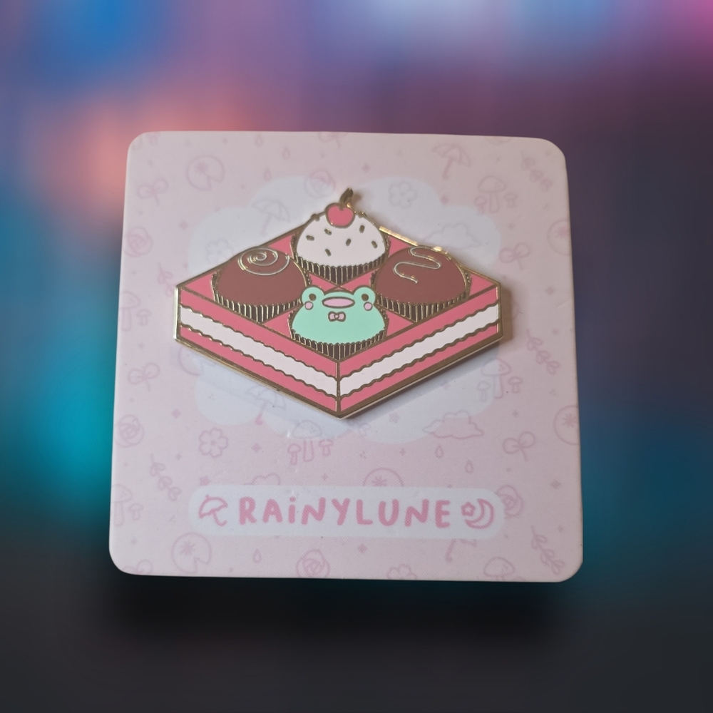Rainylune Box Of Dessert Enamel Pin